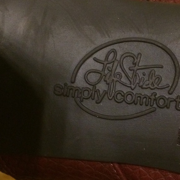 NWO Box - Lifestride Burgundy/Maroon Mule Size 8.5 - Picture 7 of 7